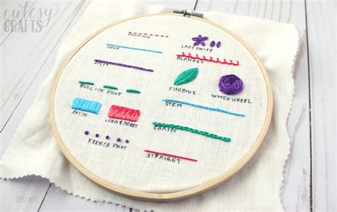 how to finish an embroidery stitch: do you need a little more inspiration?