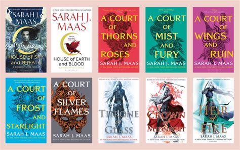 what is the order of sarah maas books